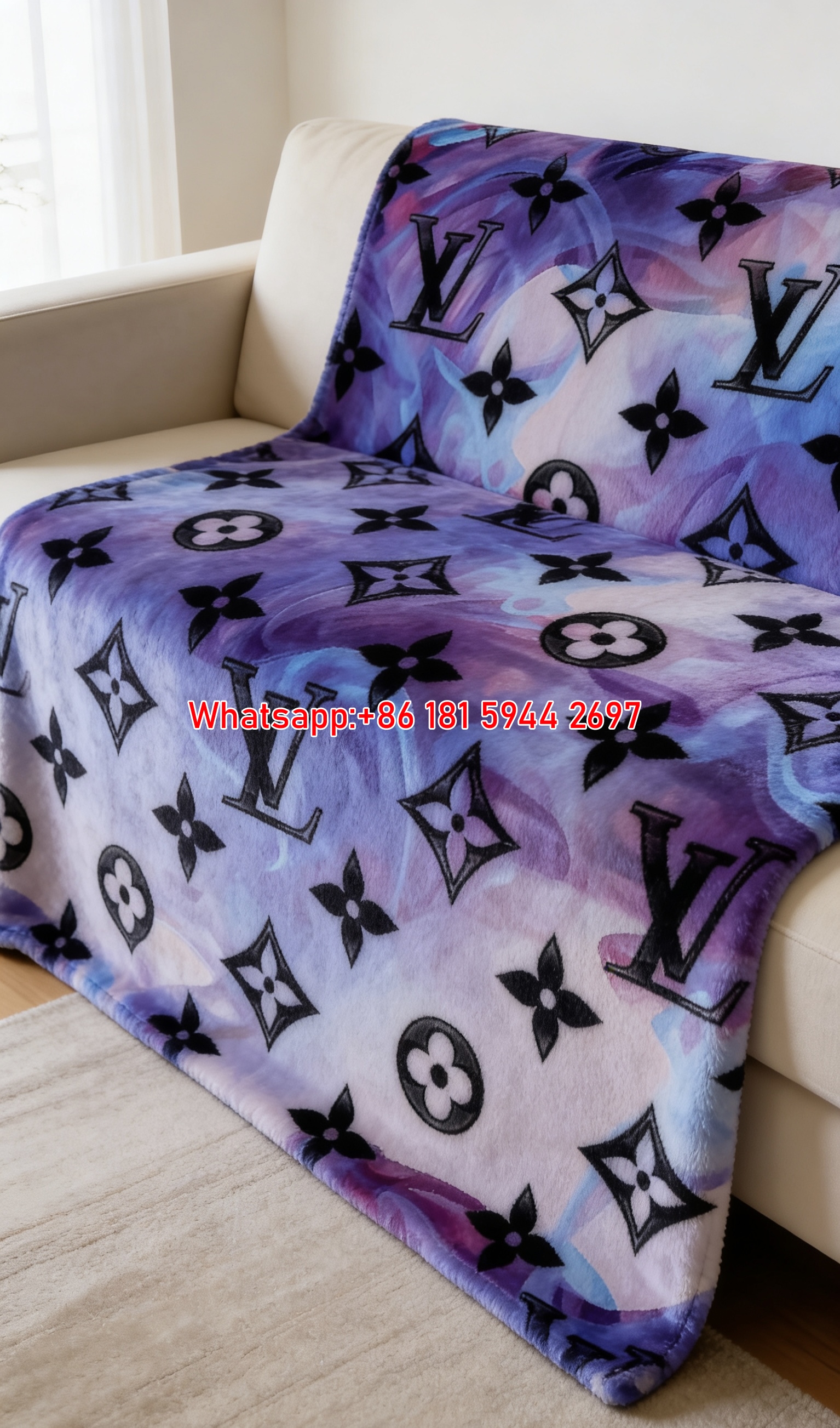 Neon LV Blanket IMG_3167